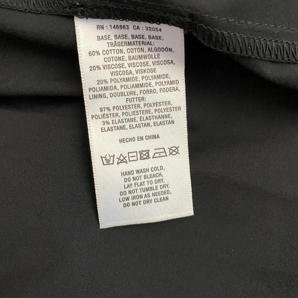 Anthropologie Mare Mare Persephone Dress 3/4 Sleeve Lace Black Size Small Petite - Picture 12 of 12